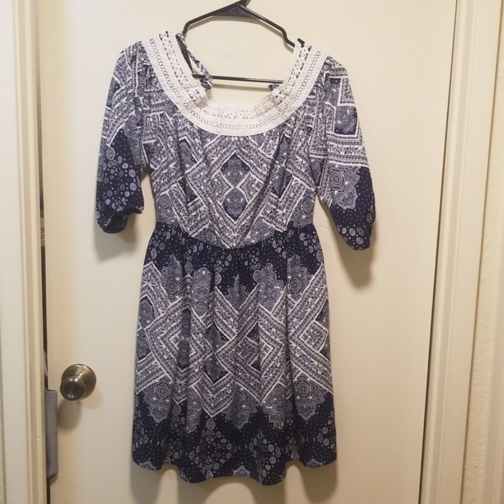 Off the shoulder dress